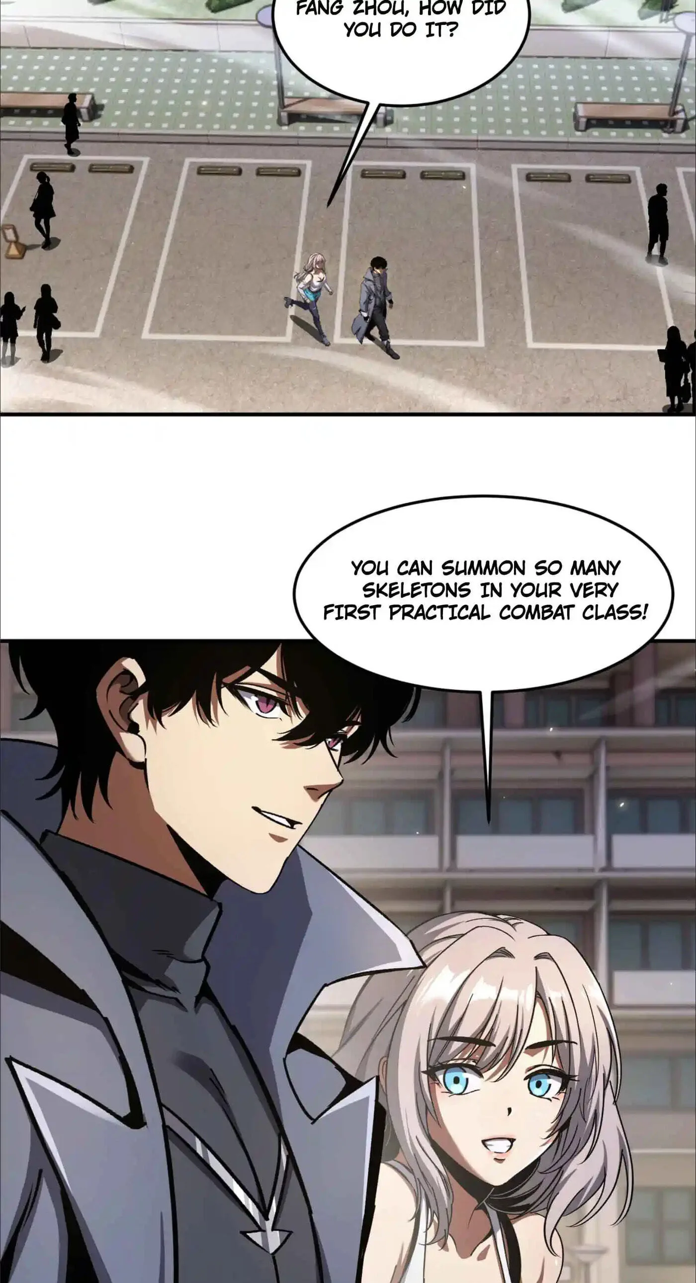 Becoming Necromancer God Through a Skeleton Clone, chapter 6, page 17