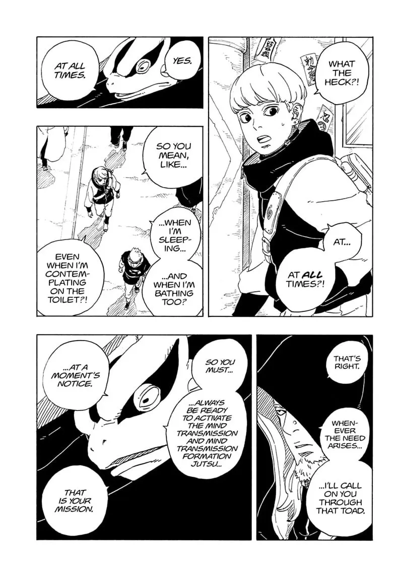 Boruto Two Blue Vortex Manga, chapter 35, page 11