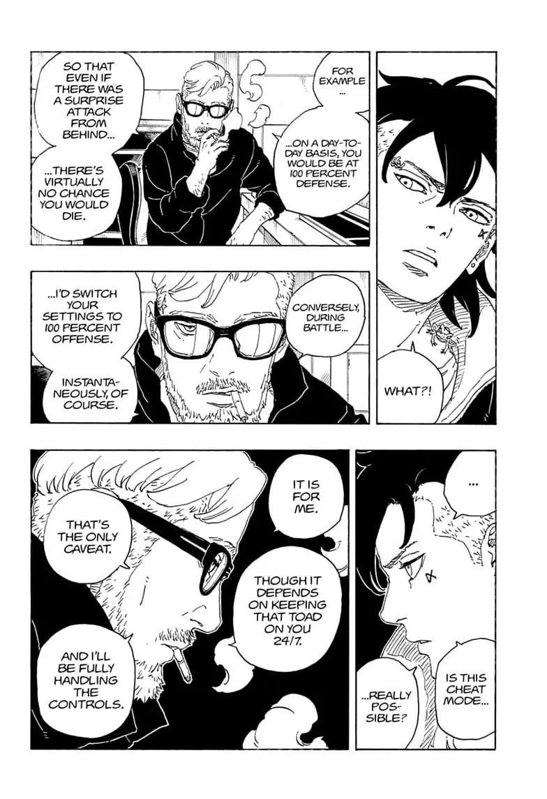 Boruto Two Blue Vortex Manga, chapter 35, page 18