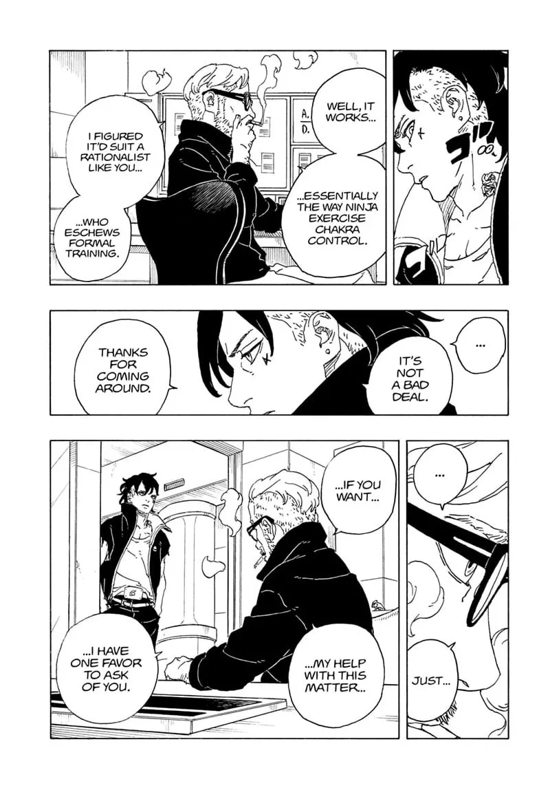 Boruto Two Blue Vortex Manga, chapter 35, page 19