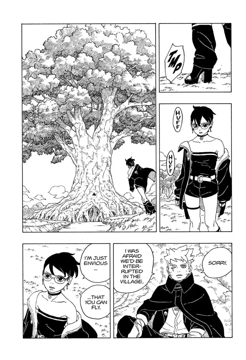 Boruto Two Blue Vortex Manga, chapter 35, page 21