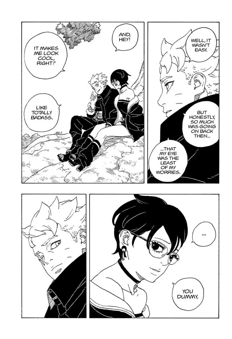 Boruto Two Blue Vortex Manga, chapter 35, page 23