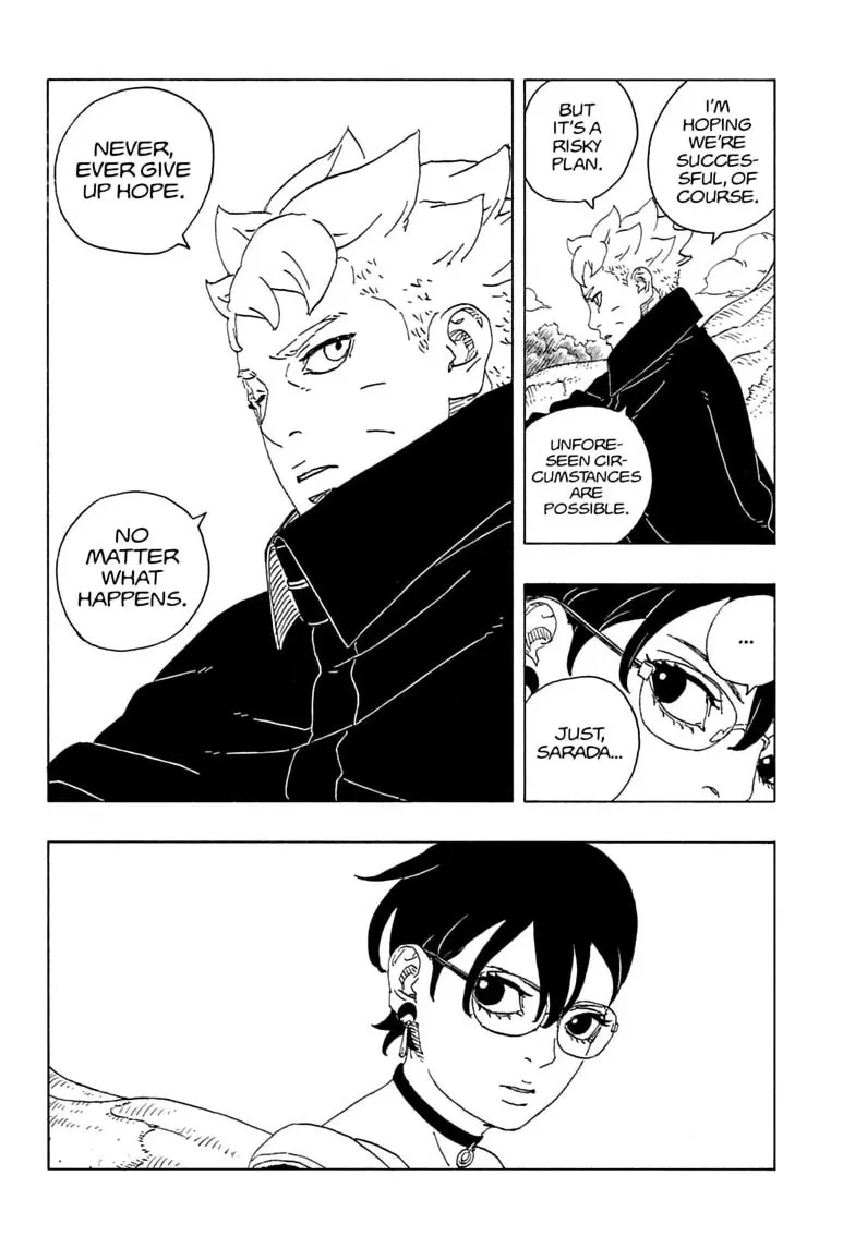 Boruto Two Blue Vortex Manga, chapter 35, page 28