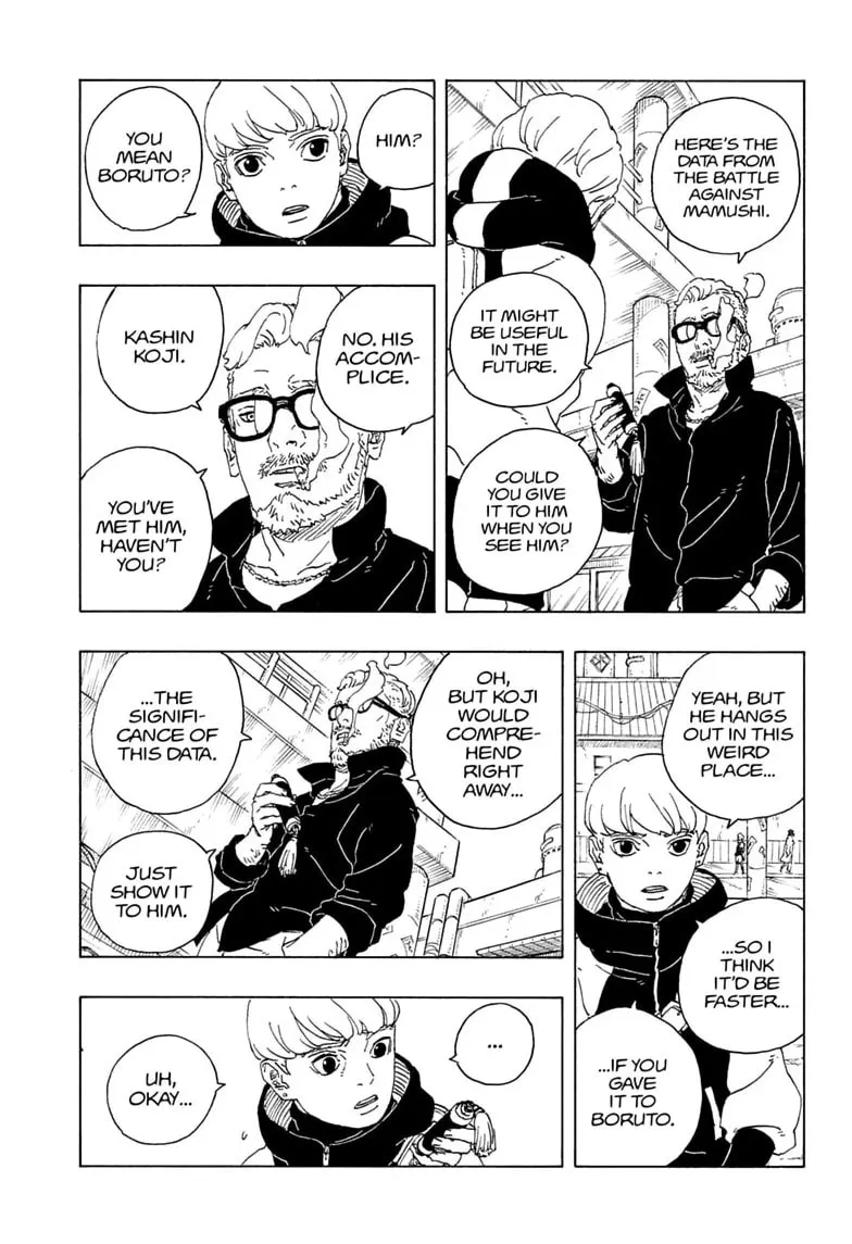 Boruto Two Blue Vortex Manga, chapter 35, page 33