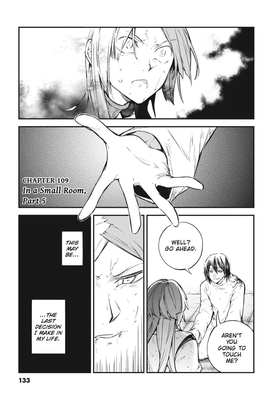 Bungo Stray Dogs, chapter 109, page 1