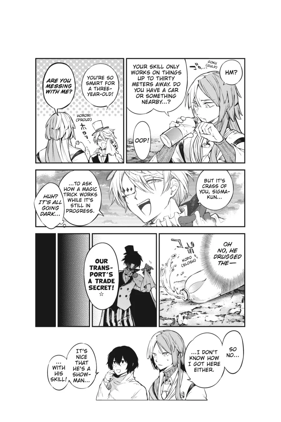Bungo Stray Dogs, chapter 109, page 30