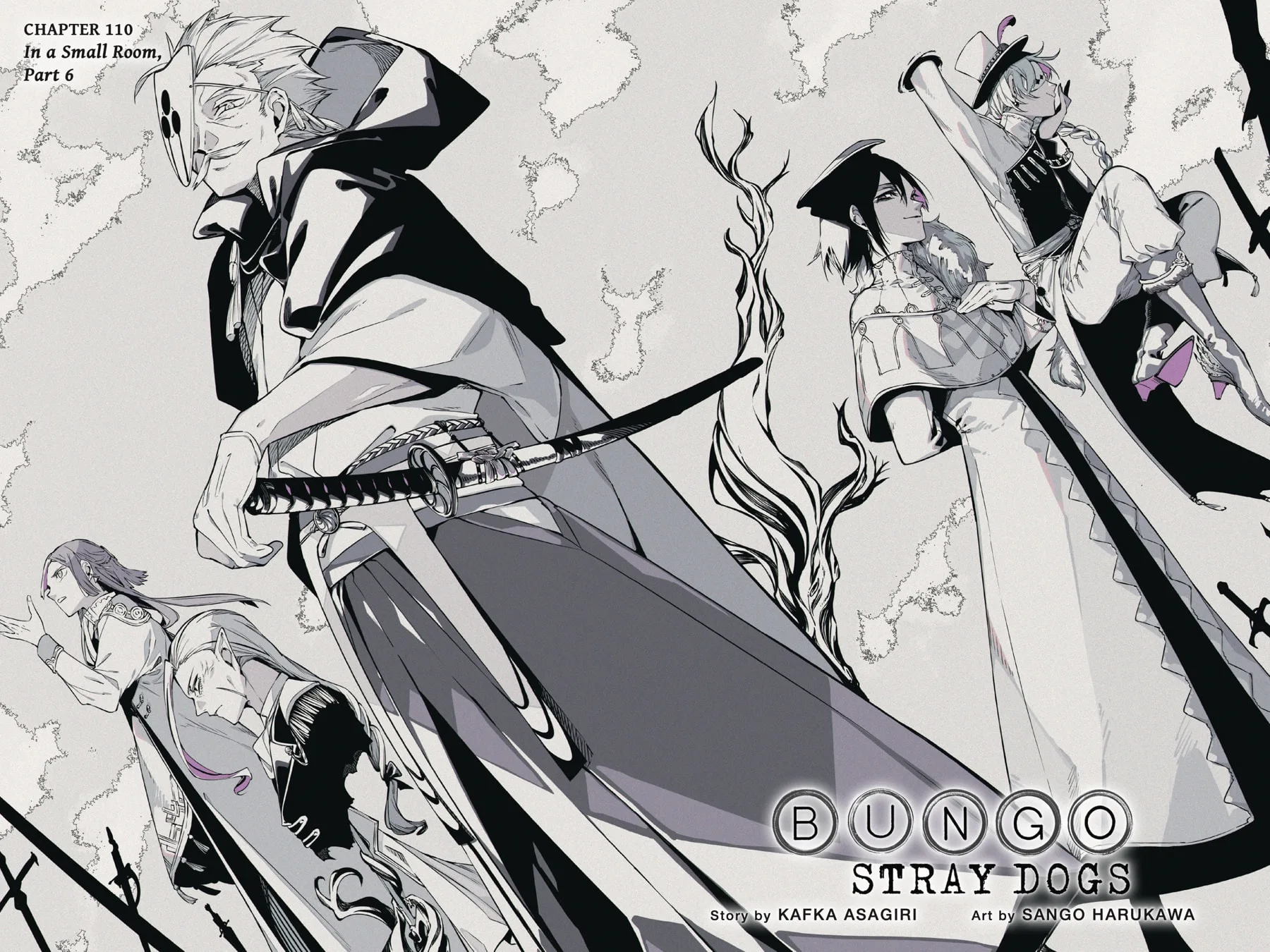 Bungo Stray Dogs, chapter 110, page 2