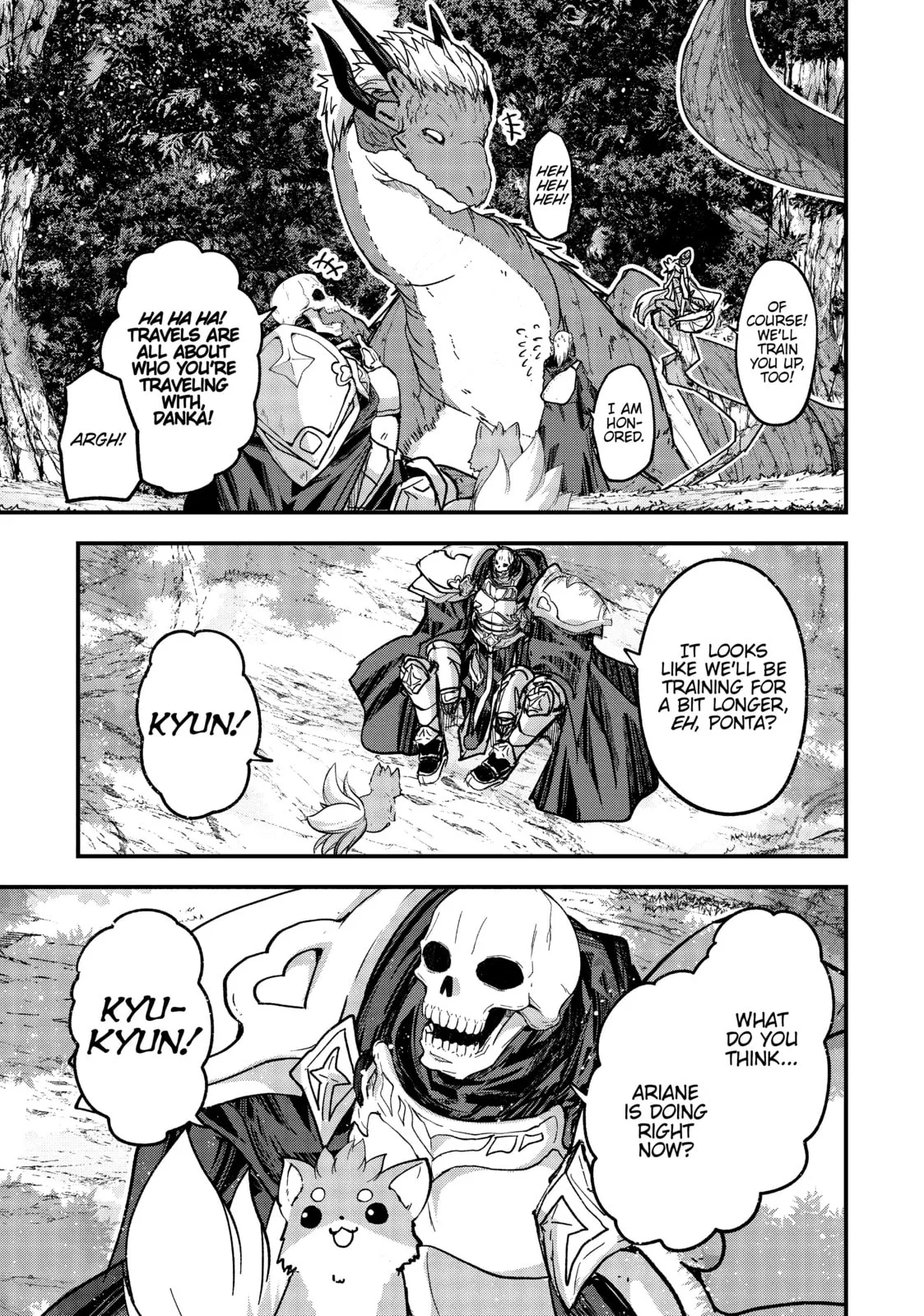 Skeleton Knight in Another World, chapter 47, page 28
