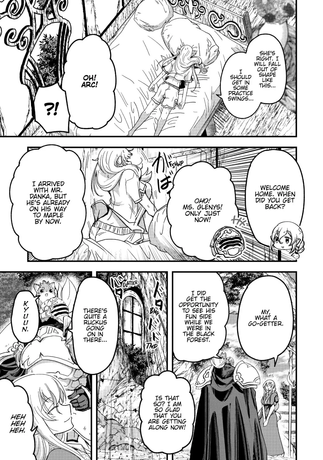 Skeleton Knight in Another World, chapter 55, page 18