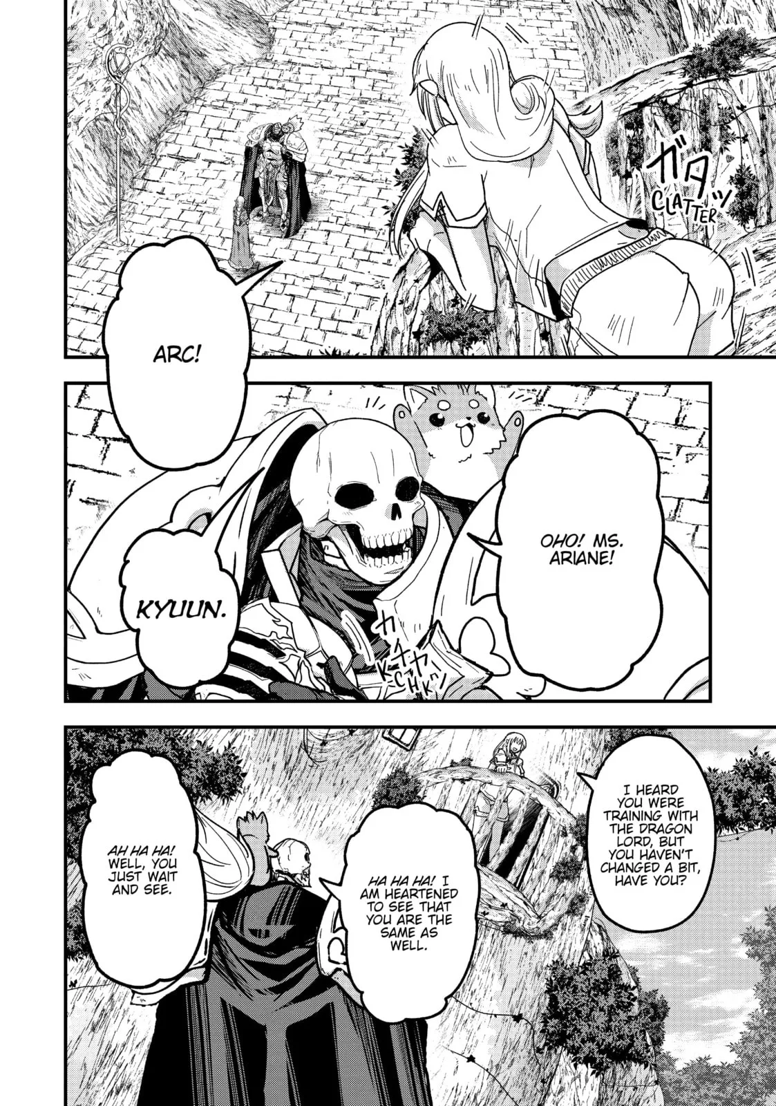 Skeleton Knight in Another World, chapter 55, page 19
