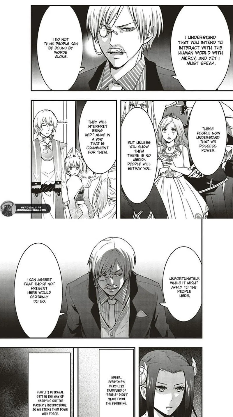 Sono Bouken-sha, Toriatsukai chuui. ~Shoutai wa Muteki no Geboku-tachi o Suberu Isekai Saikyou no Madou-ou~, chapter 12.1, page 10