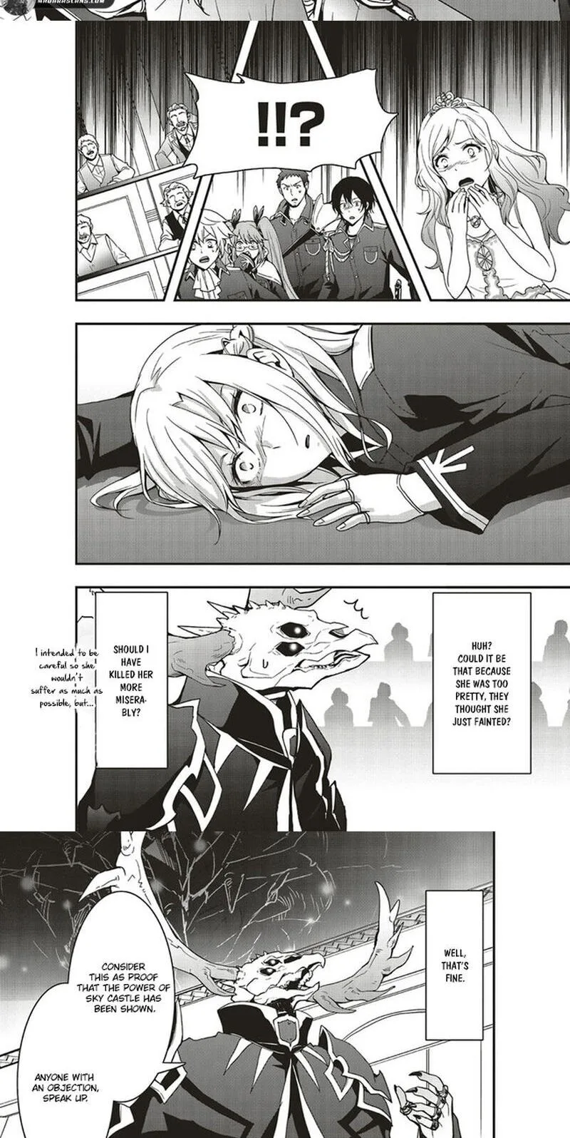 Sono Bouken-sha, Toriatsukai chuui. ~Shoutai wa Muteki no Geboku-tachi o Suberu Isekai Saikyou no Madou-ou~, chapter 12.2, page 8