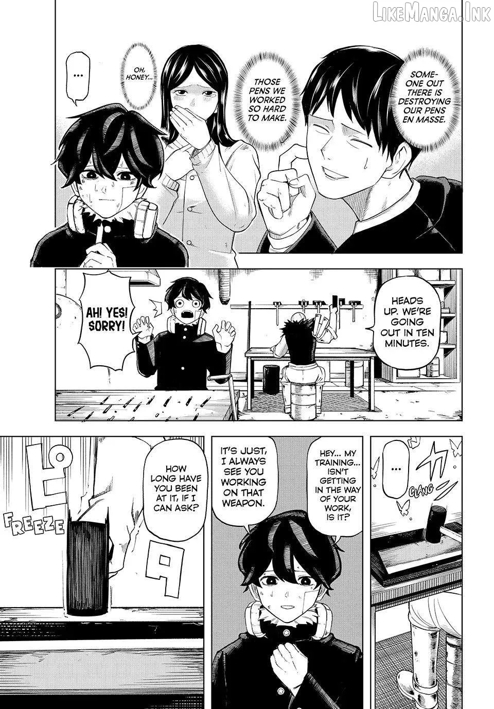 Ura Toukyou no Osoroshidokoro, chapter 14, page 13