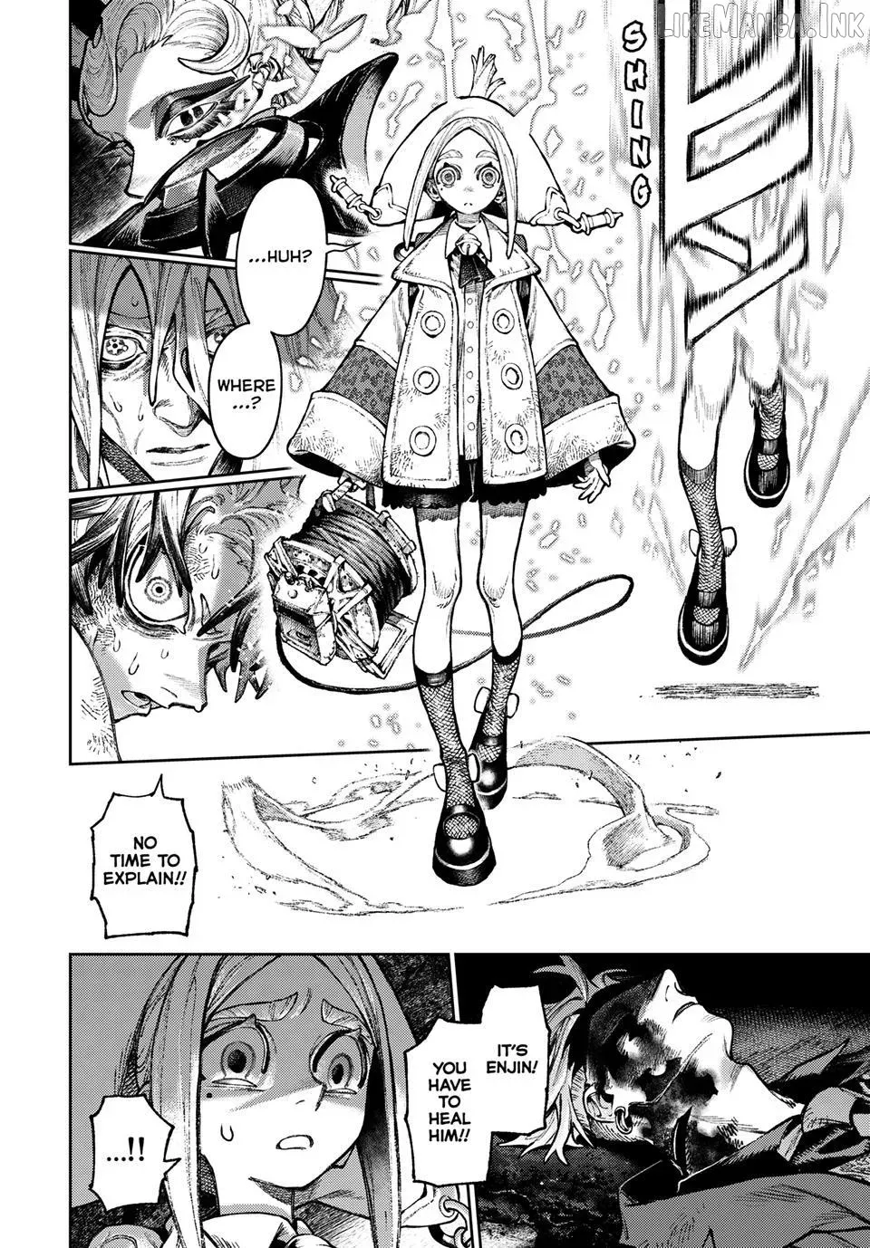 Gachiakuta Manga, chapter 169, page 8
