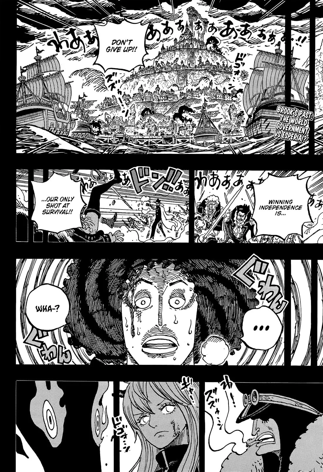 One Piece Manga, chapter 1186, page 2