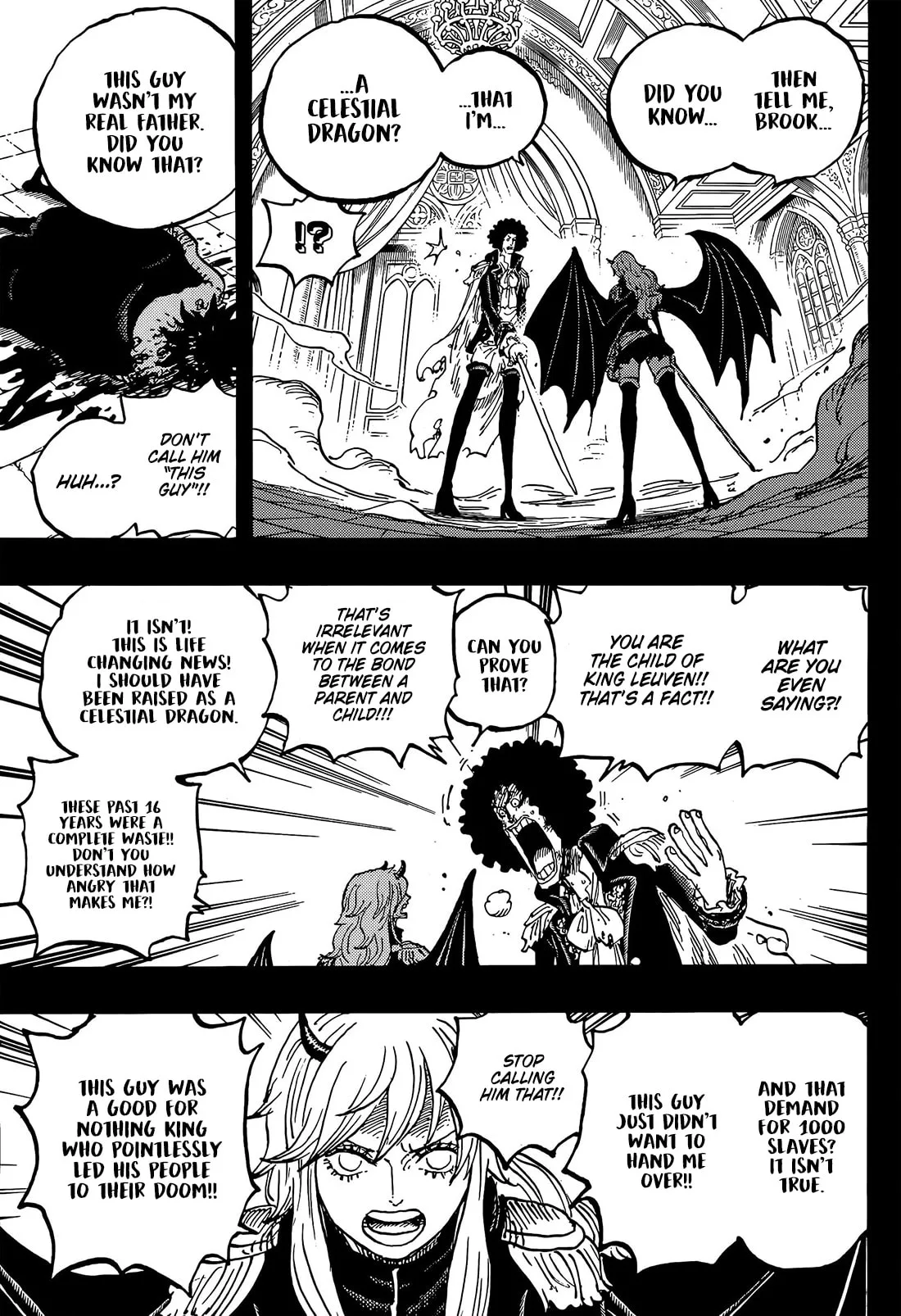 One Piece Manga, chapter 1186, page 5