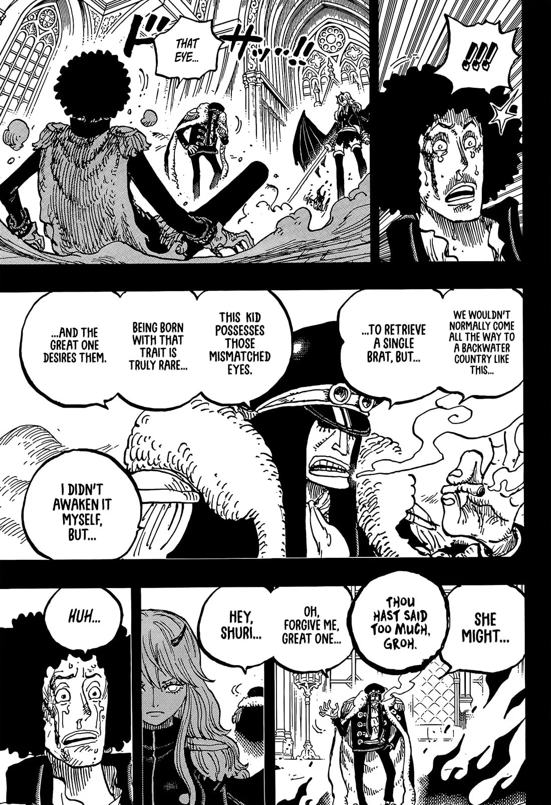 One Piece Manga, chapter 1186, page 7