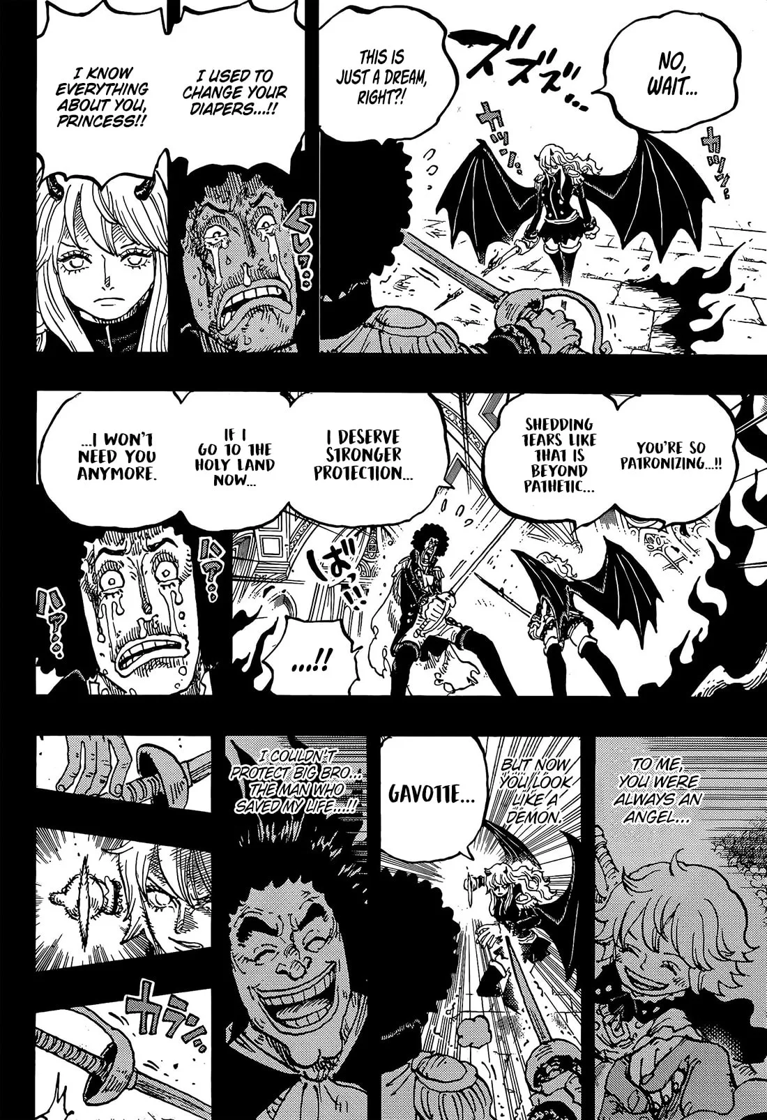 One Piece Manga, chapter 1186, page 8
