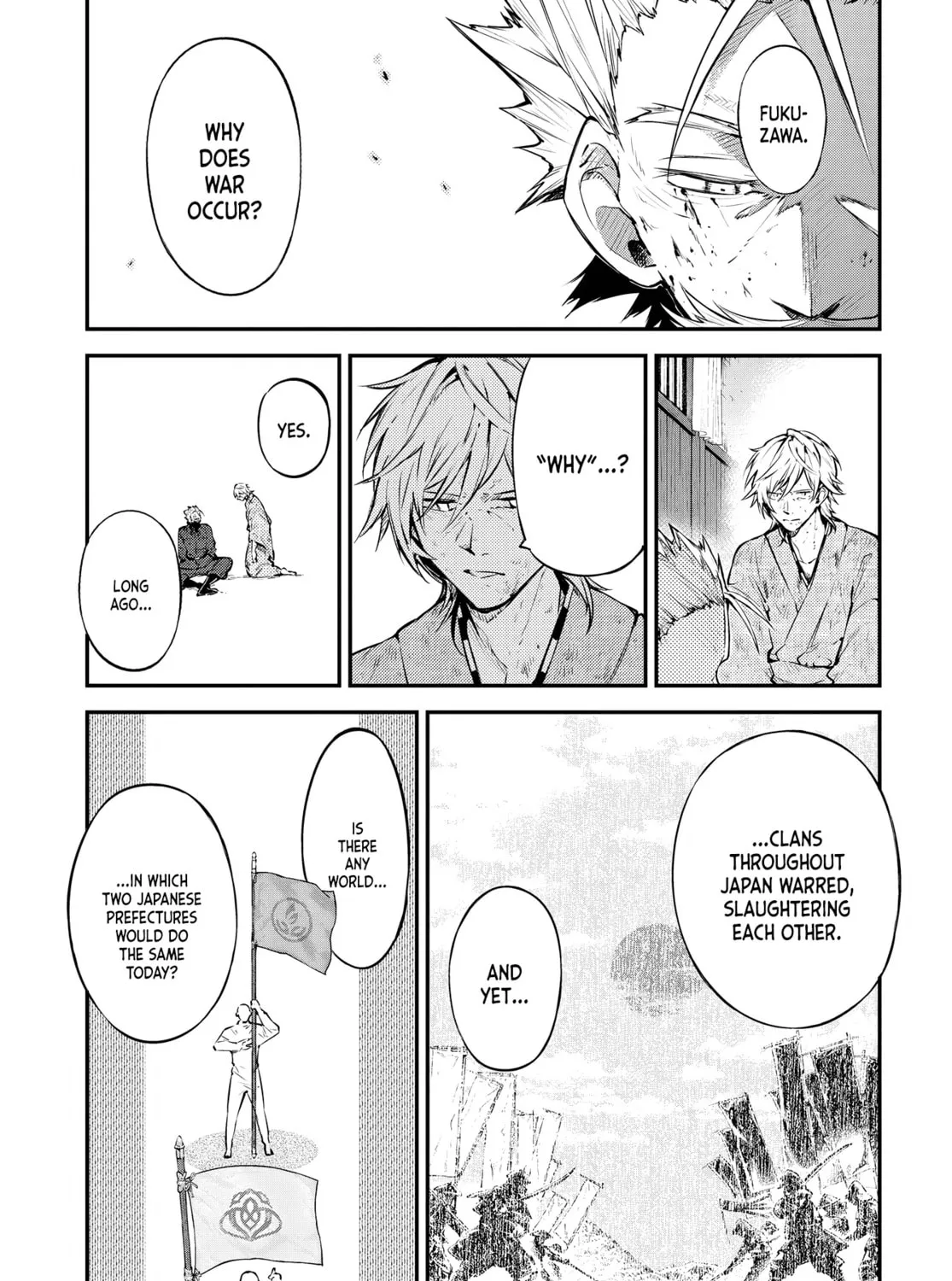 Bungo Stray Dogs, chapter 112, page 35