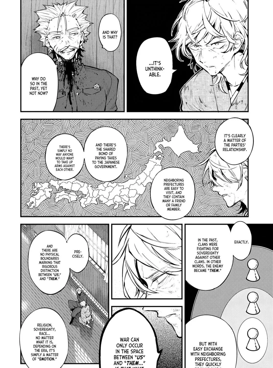 Bungo Stray Dogs, chapter 112, page 37