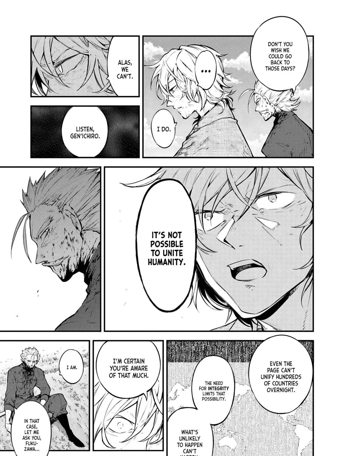 Bungo Stray Dogs, chapter 112, page 47