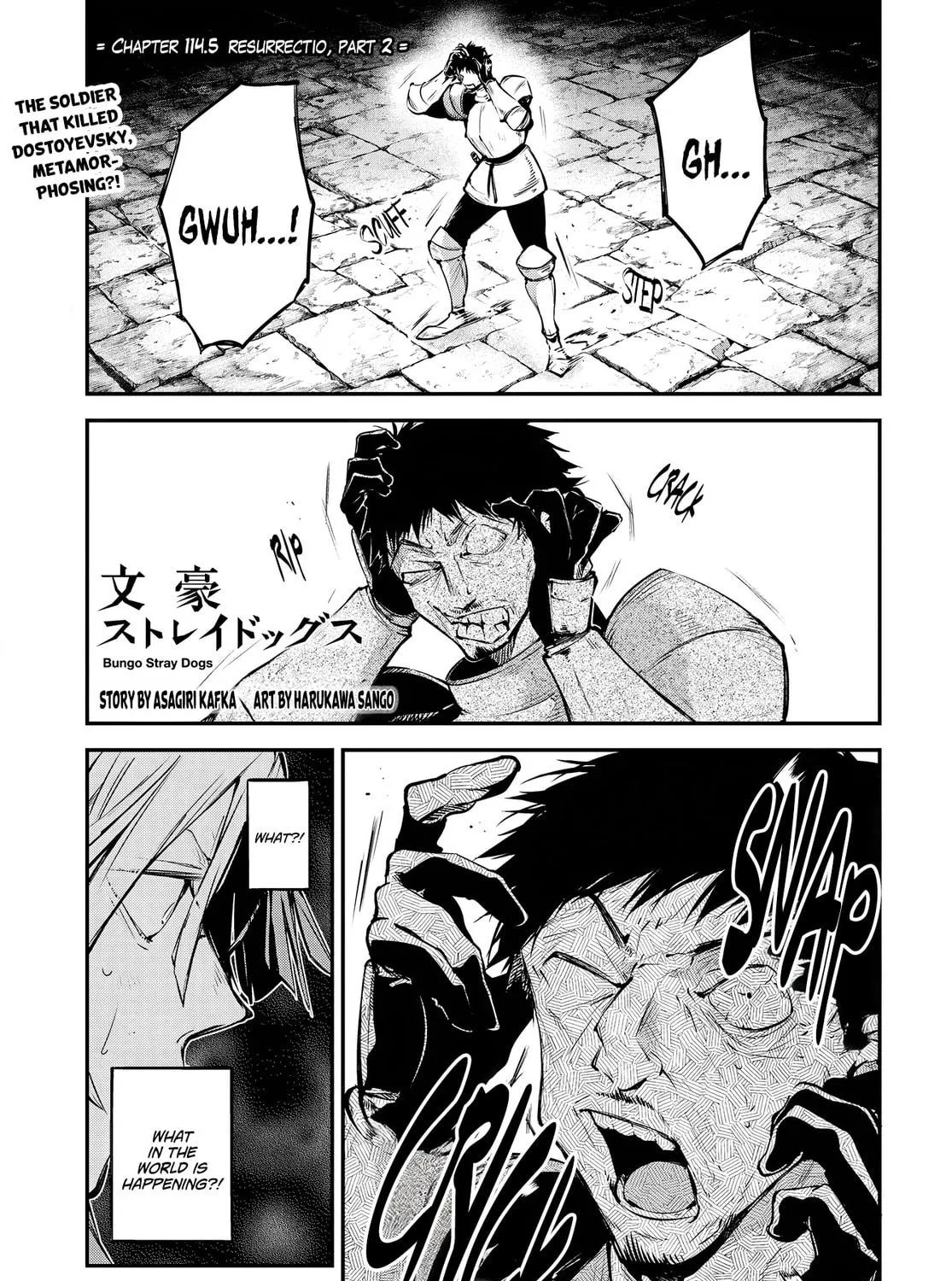 Bungo Stray Dogs, chapter 114.5, page 3