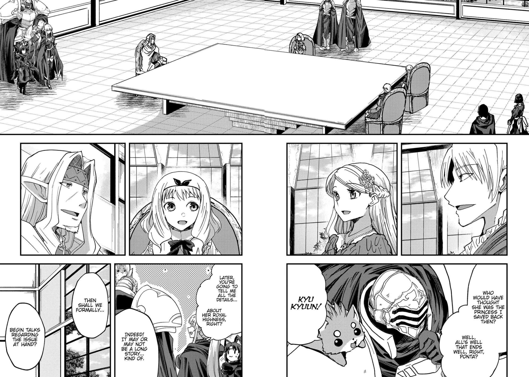 Skeleton Knight in Another World, chapter 61, page 4