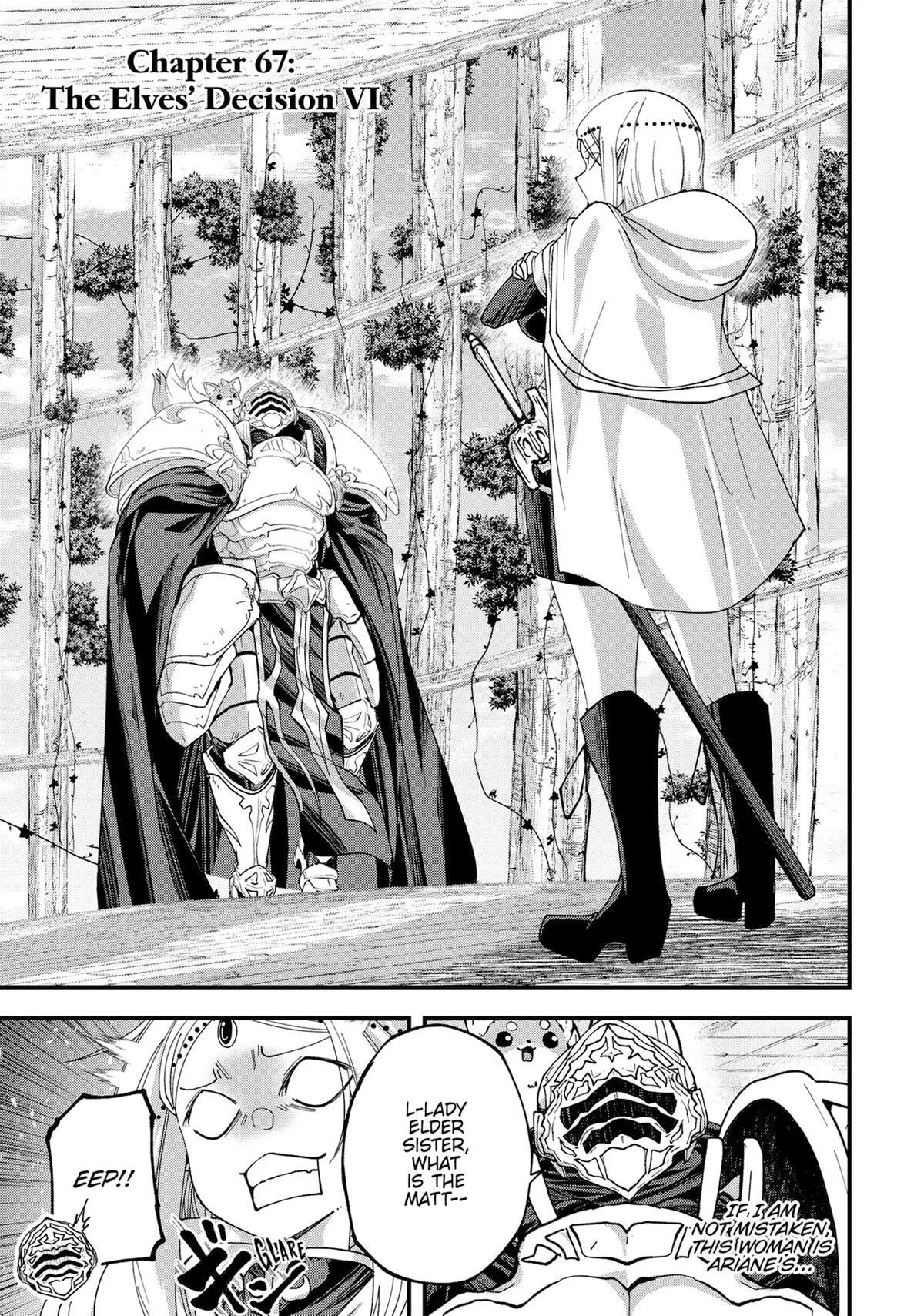 Skeleton Knight in Another World, chapter 67, page 1