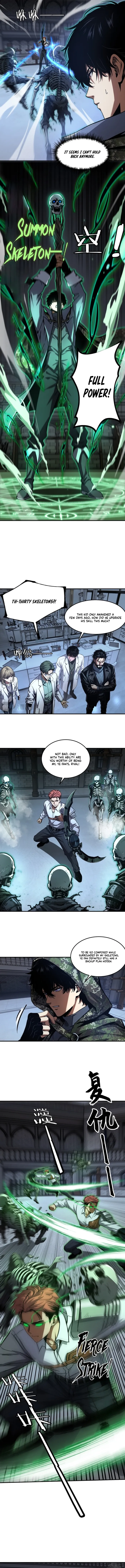 Becoming Necromancer God Through a Skeleton Clone, chapter 7, page 5