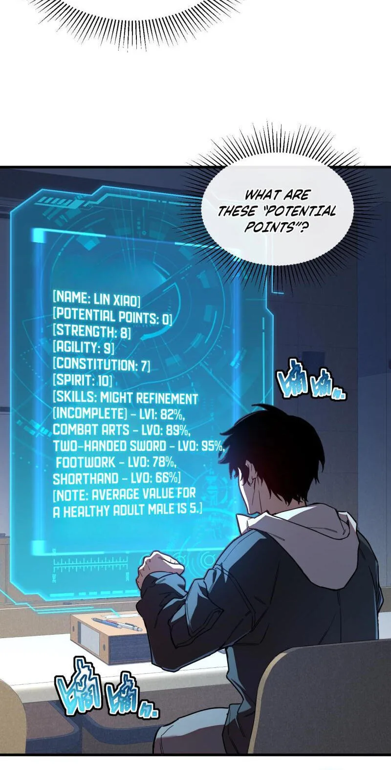 Cataclysm Hunter: I Have an Experience Points System, chapter 1, page 34