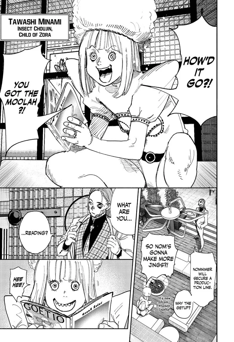 Choujin X, chapter 74, page 6