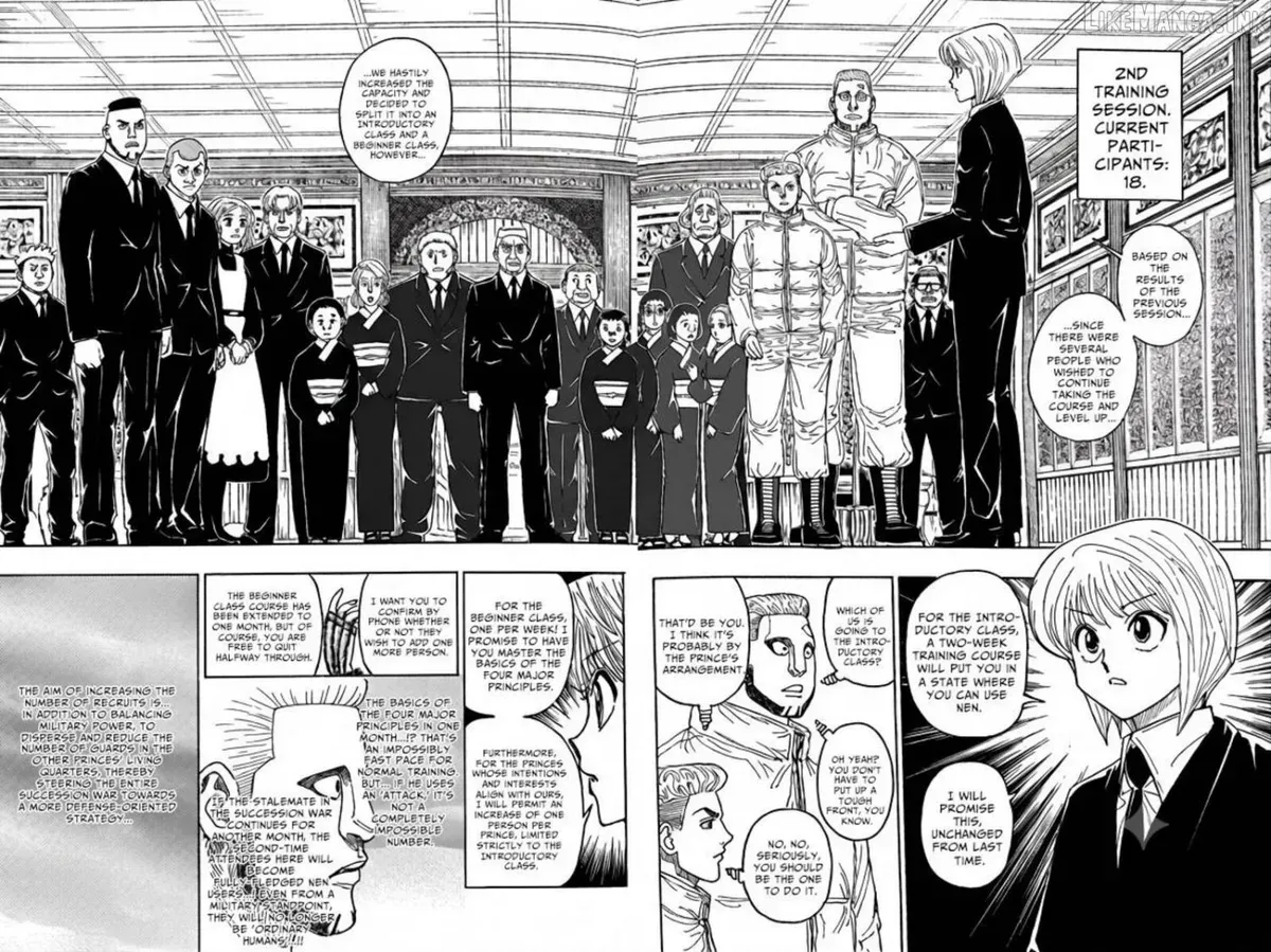 Hunter x Hunter Colored Manga, chapter 411, page 6
