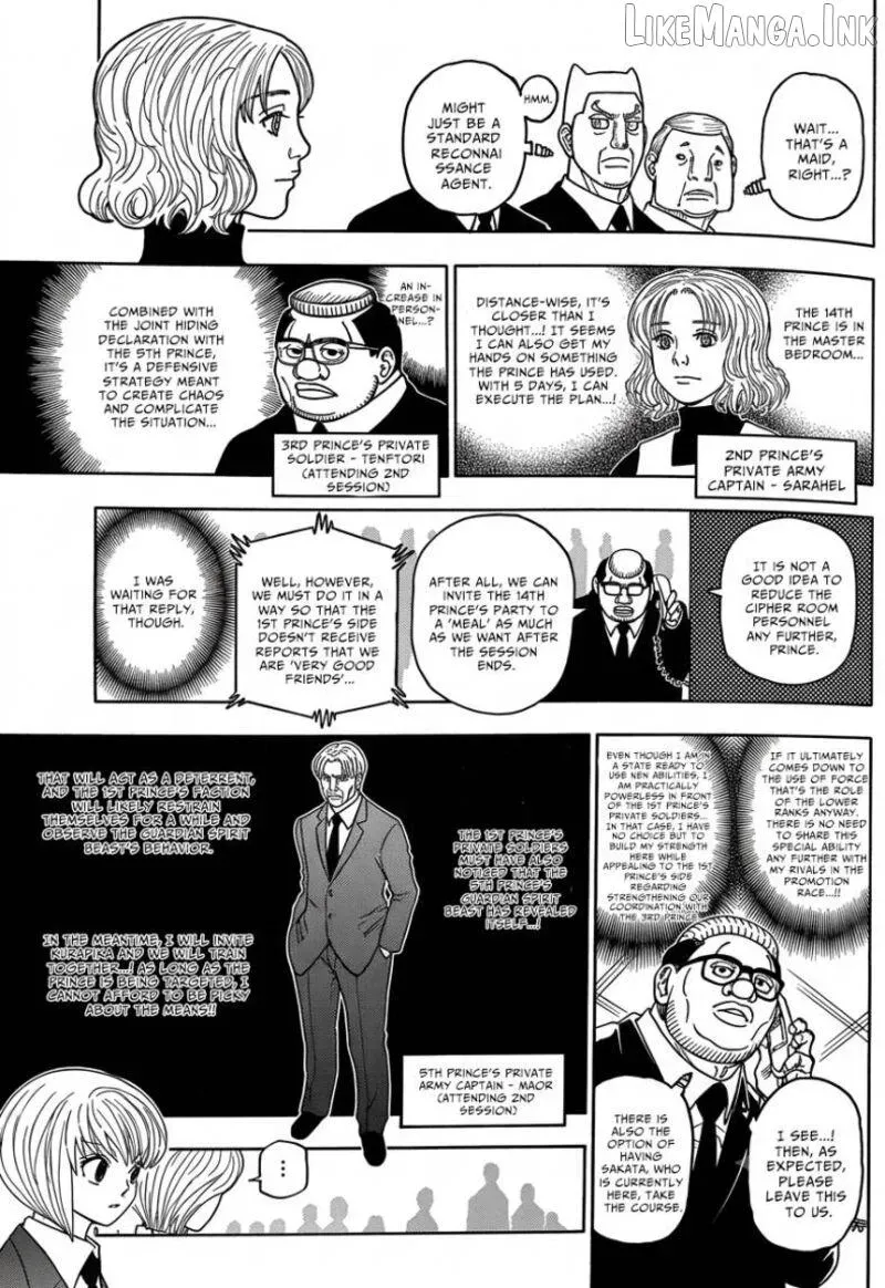 Hunter x Hunter Colored Manga, chapter 411, page 8