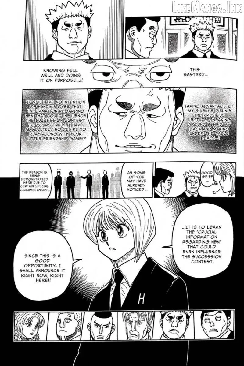 Hunter x Hunter Colored Manga, chapter 411, page 12