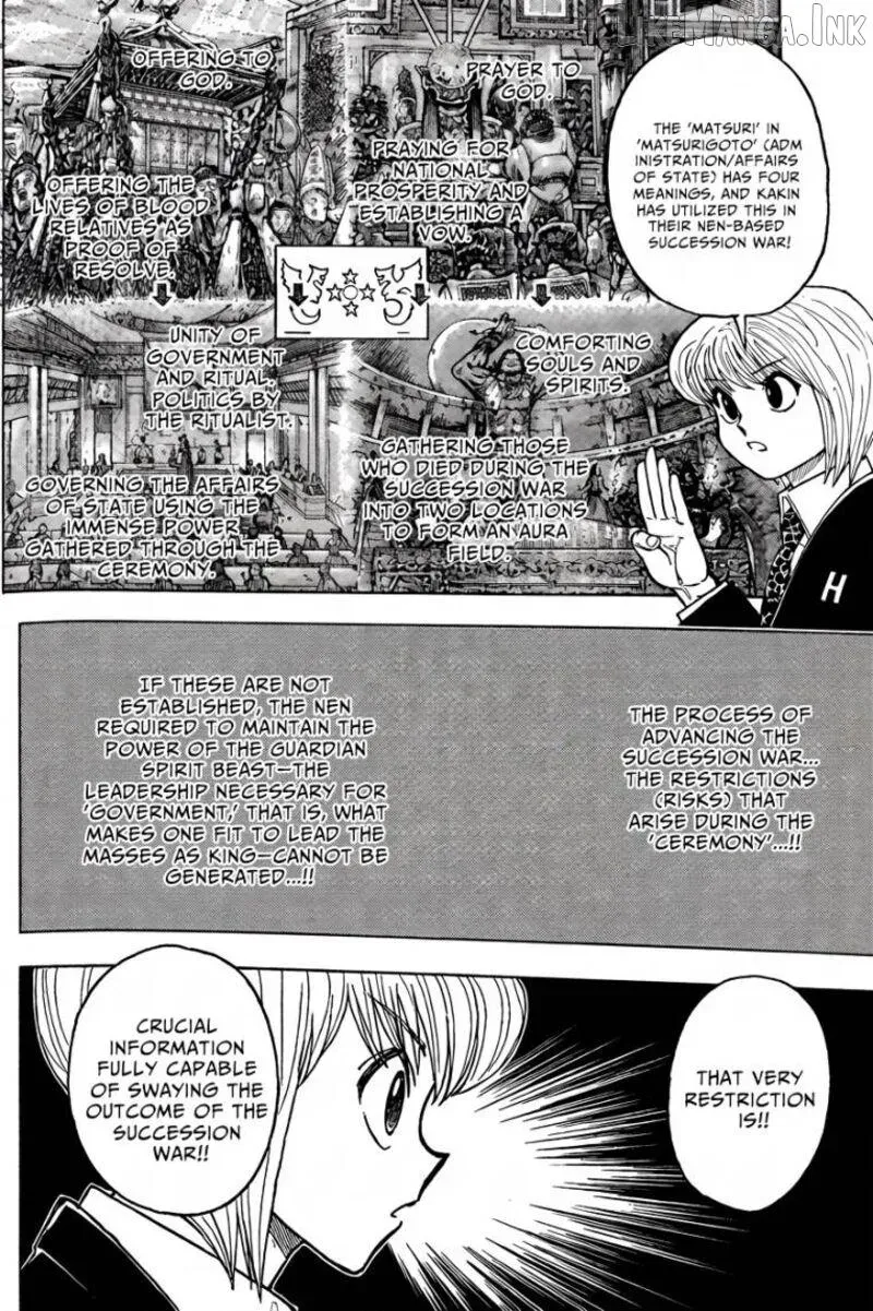Hunter x Hunter Colored Manga, chapter 411, page 15