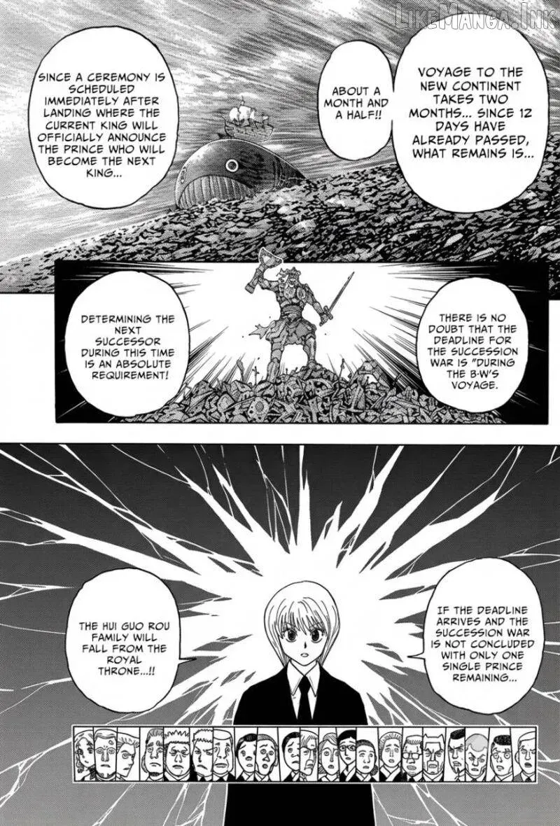 Hunter x Hunter Colored Manga, chapter 411, page 16
