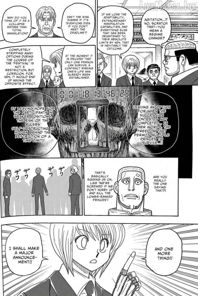 Hunter x Hunter Colored Manga, chapter 411, page 17