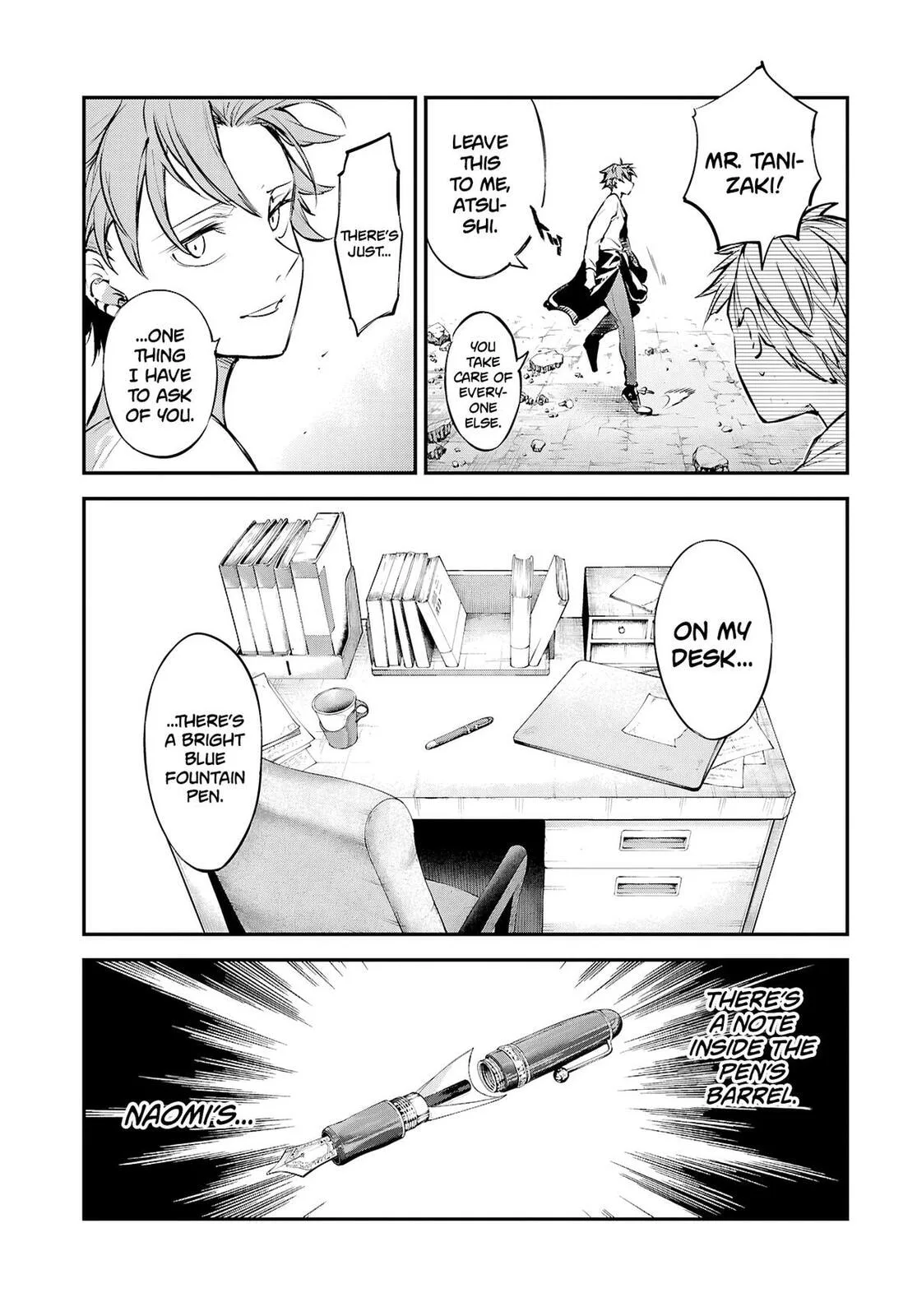 Bungo Stray Dogs, chapter 118, page 3