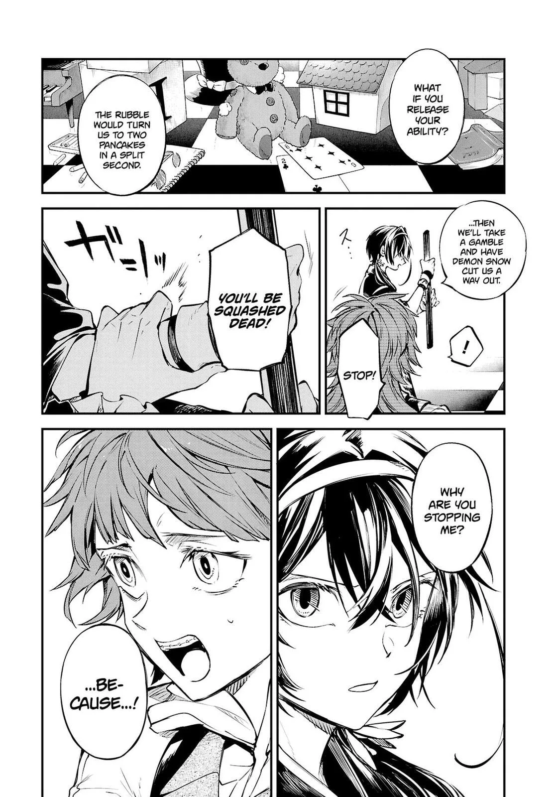Bungo Stray Dogs, chapter 118, page 19