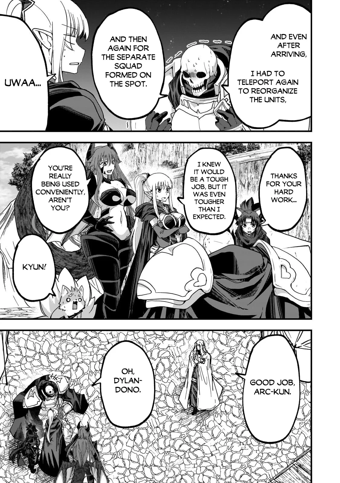 Skeleton Knight in Another World, chapter 69.2, page 2