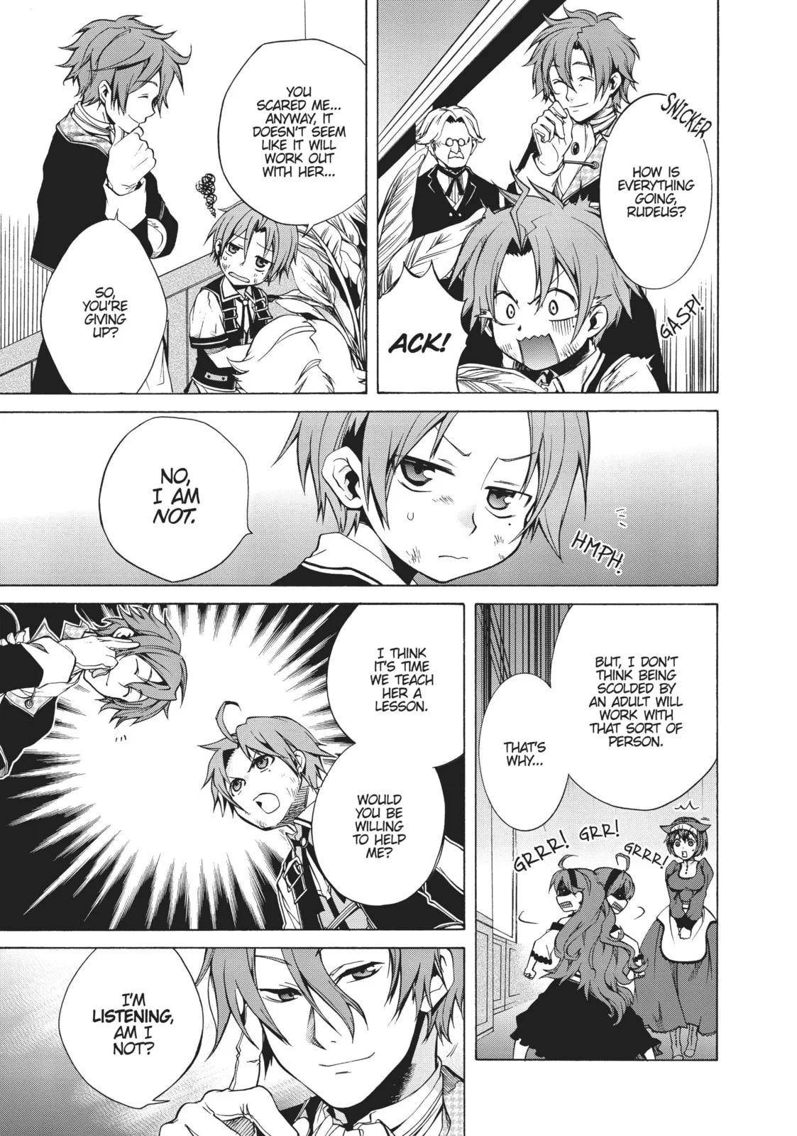 Mushoku Tensei: Jobless Reincarnation, chapter 7, page 7