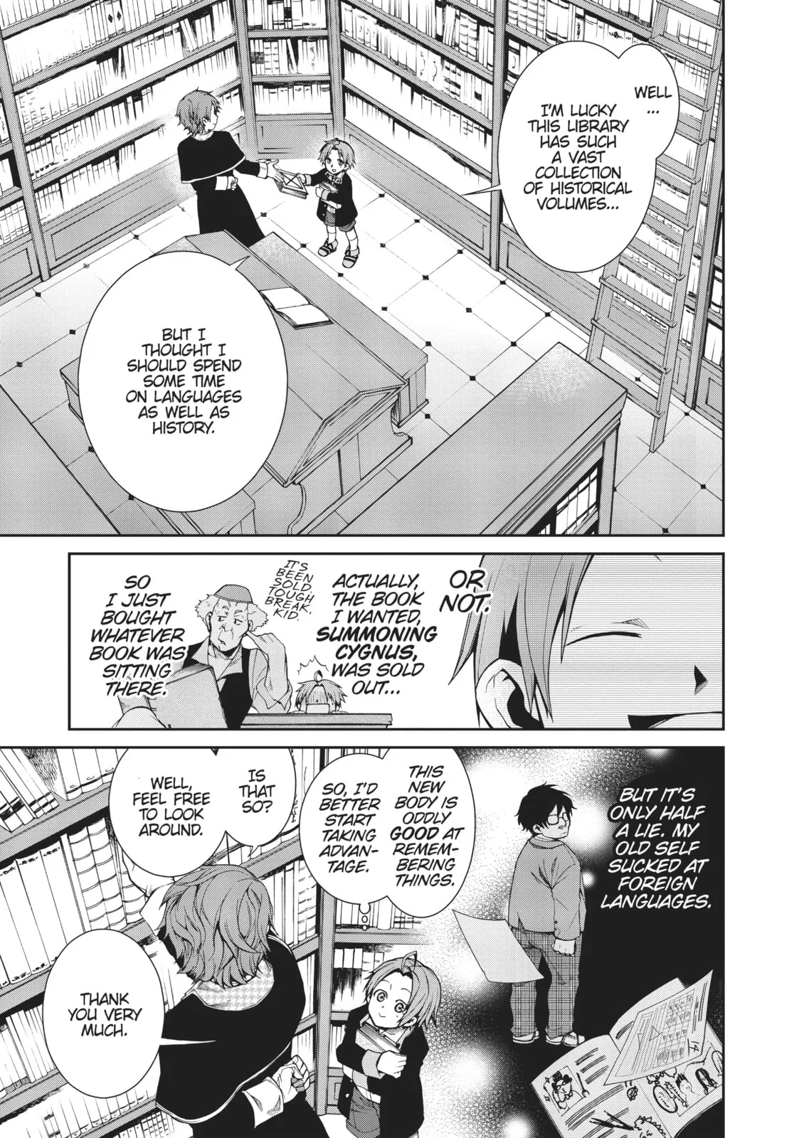 Mushoku Tensei: Jobless Reincarnation, chapter 12, page 3
