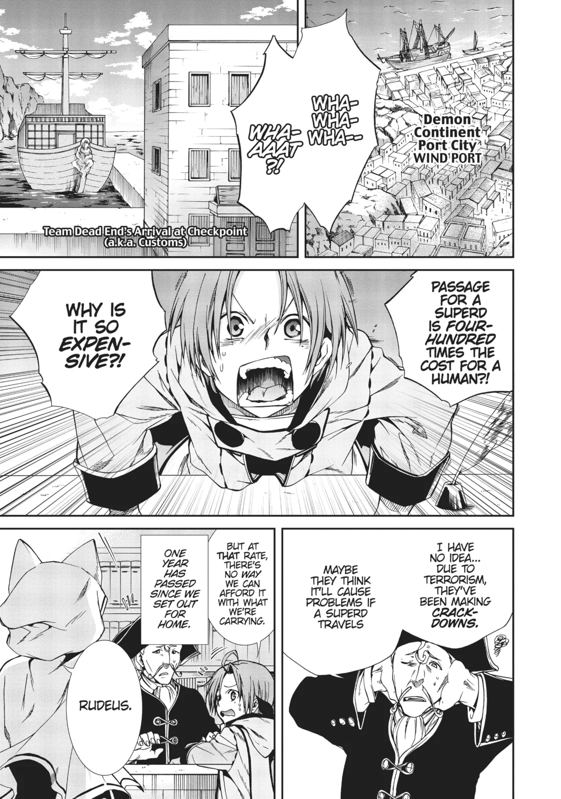 Mushoku Tensei: Jobless Reincarnation, chapter 28, page 4