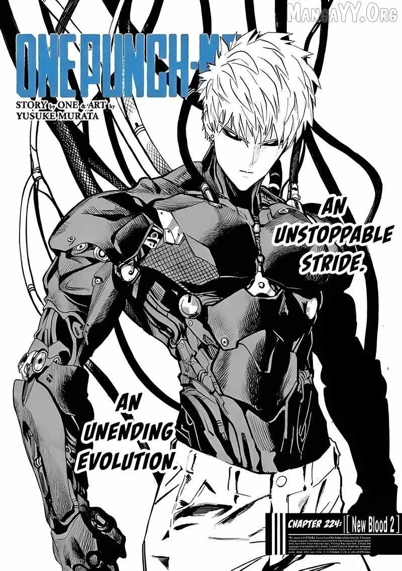 One Punch Man, chapter 224, page 1