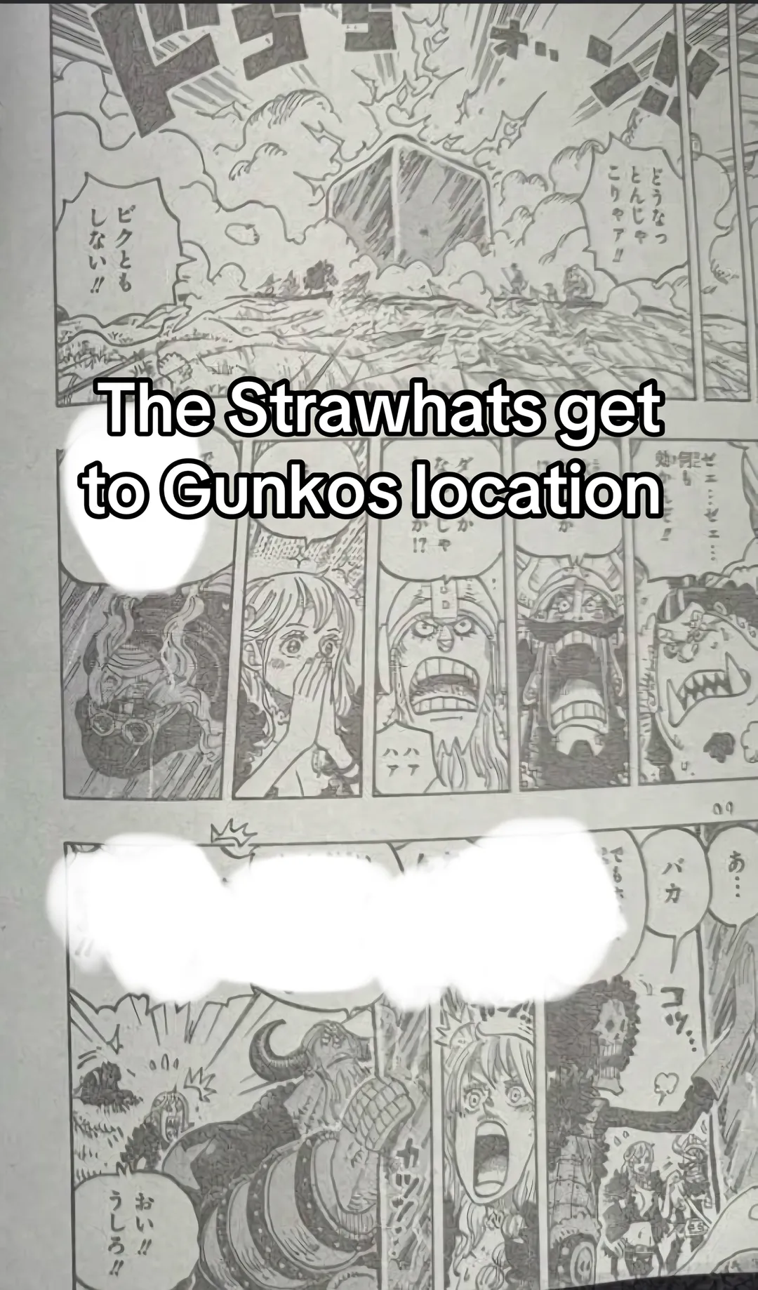 One Piece Manga, chapter 1187 RAW, page 4