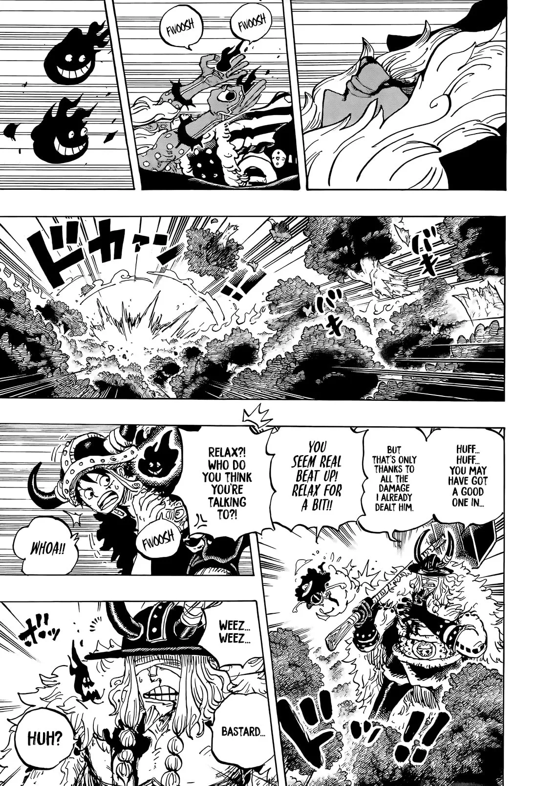 One Piece Manga, chapter 1187, page 3
