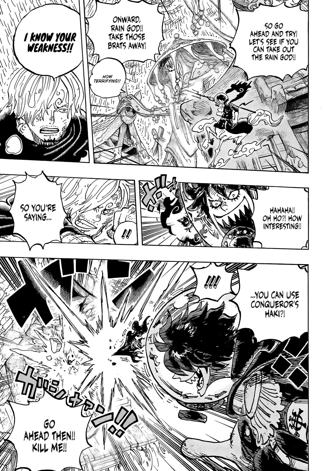 One Piece Manga, chapter 1187, page 11