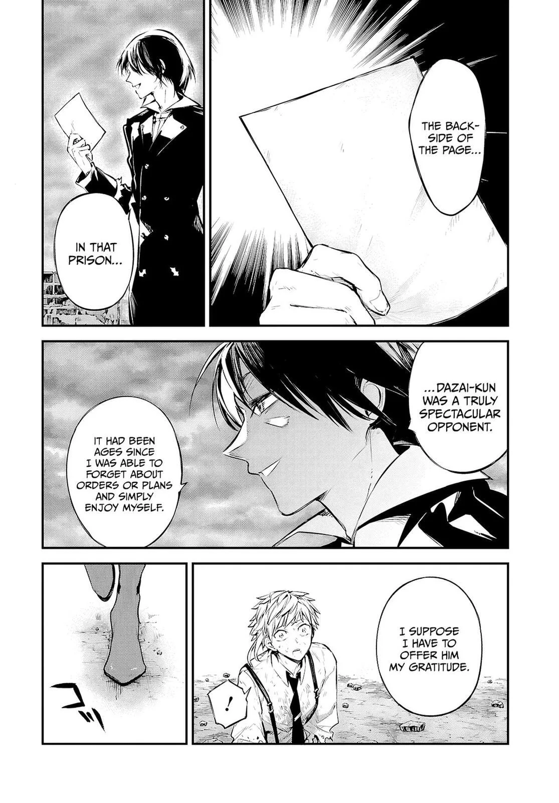 Bungo Stray Dogs, chapter 121, page 2