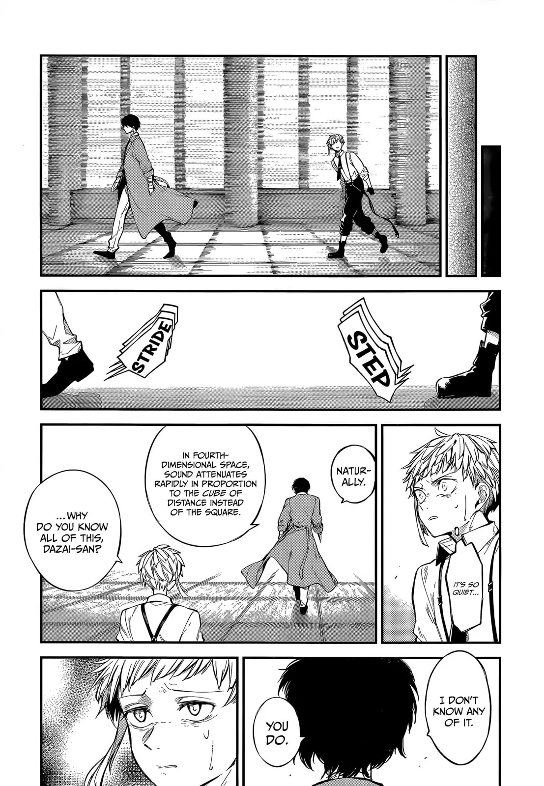 Bungo Stray Dogs, chapter 121.5, page 15