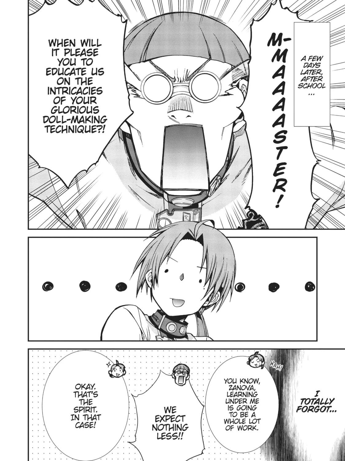 Mushoku Tensei: Jobless Reincarnation, chapter 57, page 58